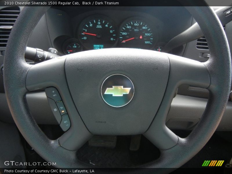 Black / Dark Titanium 2010 Chevrolet Silverado 1500 Regular Cab