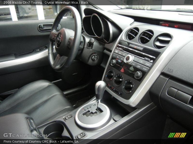 Crystal White Pearl Mica / Black 2008 Mazda CX-7 Touring