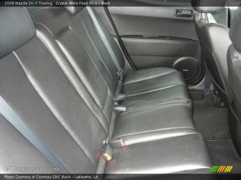 Crystal White Pearl Mica / Black 2008 Mazda CX-7 Touring