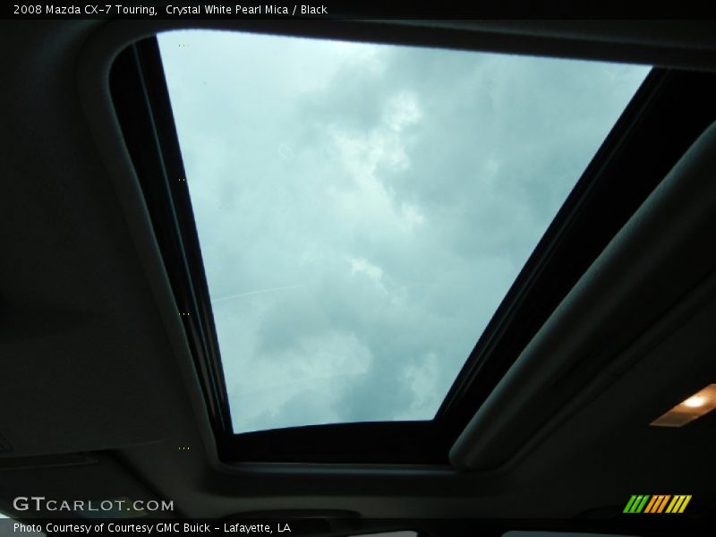 Crystal White Pearl Mica / Black 2008 Mazda CX-7 Touring