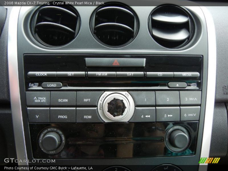 Crystal White Pearl Mica / Black 2008 Mazda CX-7 Touring
