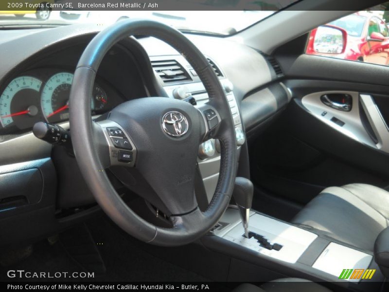 Barcelona Red Metallic / Ash 2009 Toyota Camry SE