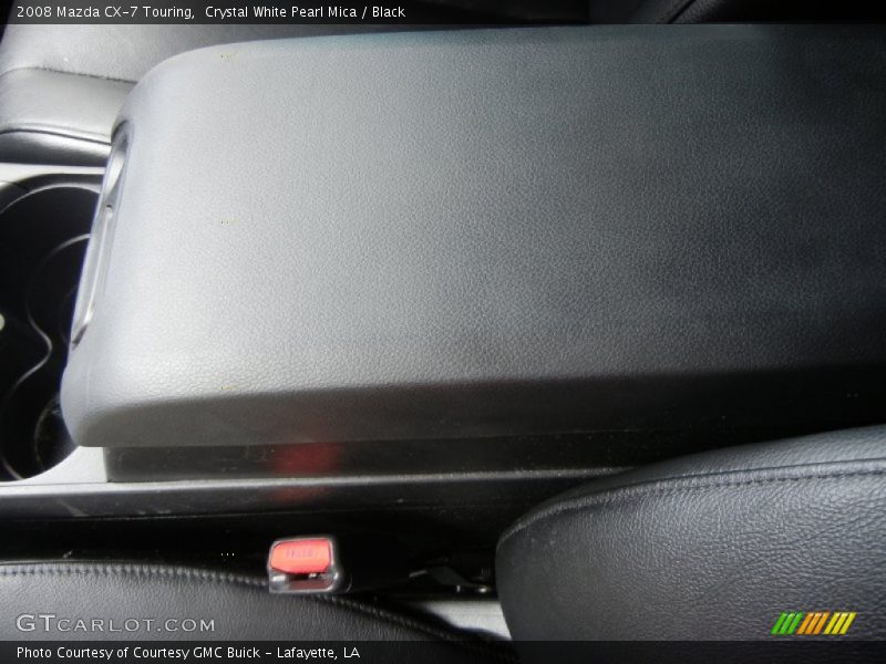 Crystal White Pearl Mica / Black 2008 Mazda CX-7 Touring