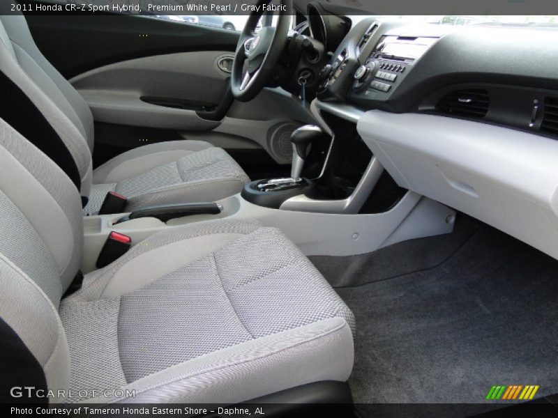  2011 CR-Z Sport Hybrid Gray Fabric Interior
