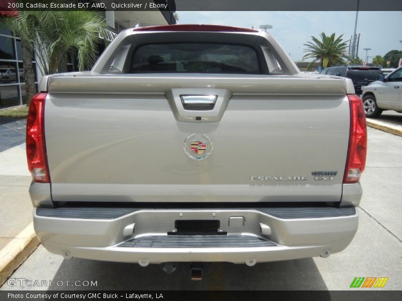 Quicksilver / Ebony 2008 Cadillac Escalade EXT AWD