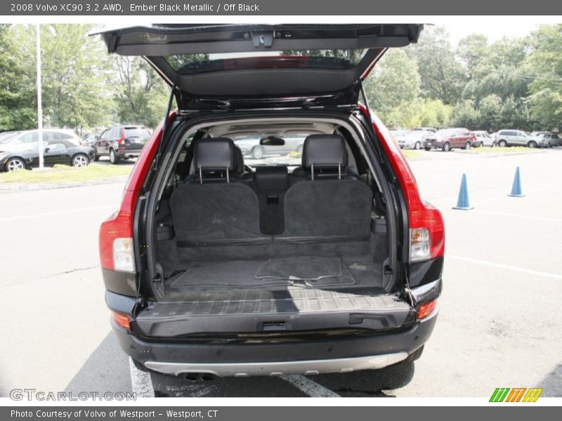 Ember Black Metallic / Off Black 2008 Volvo XC90 3.2 AWD