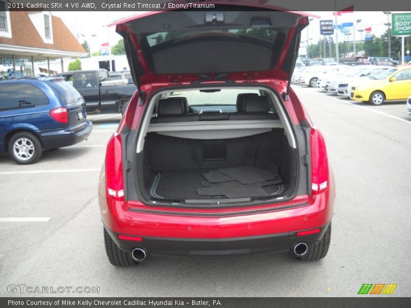 Crystal Red Tintcoat / Ebony/Titanium 2011 Cadillac SRX 4 V6 AWD