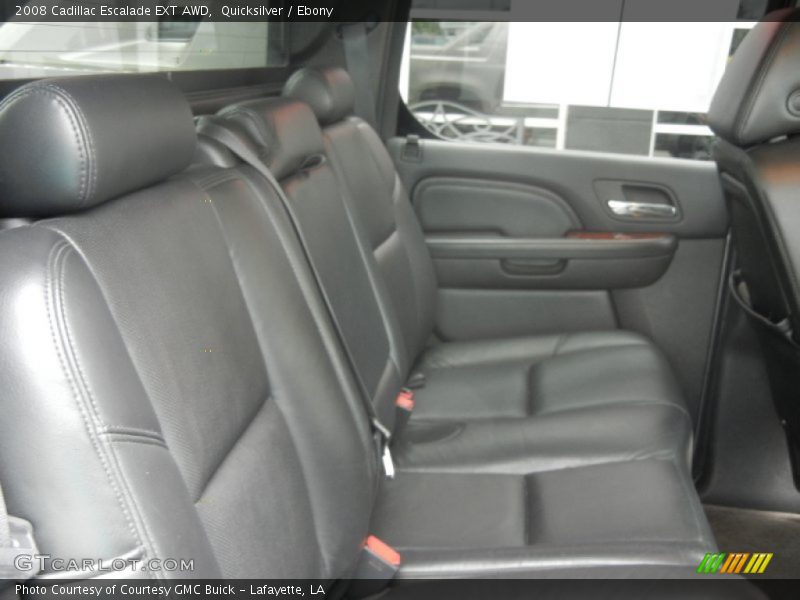 Quicksilver / Ebony 2008 Cadillac Escalade EXT AWD