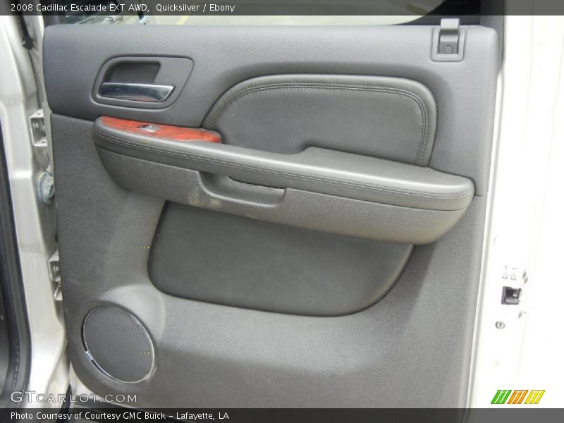 Quicksilver / Ebony 2008 Cadillac Escalade EXT AWD