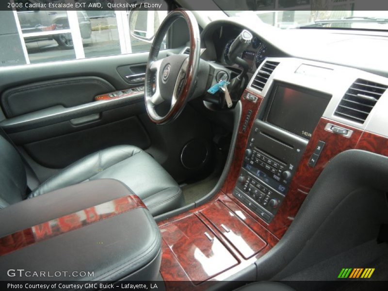 Quicksilver / Ebony 2008 Cadillac Escalade EXT AWD
