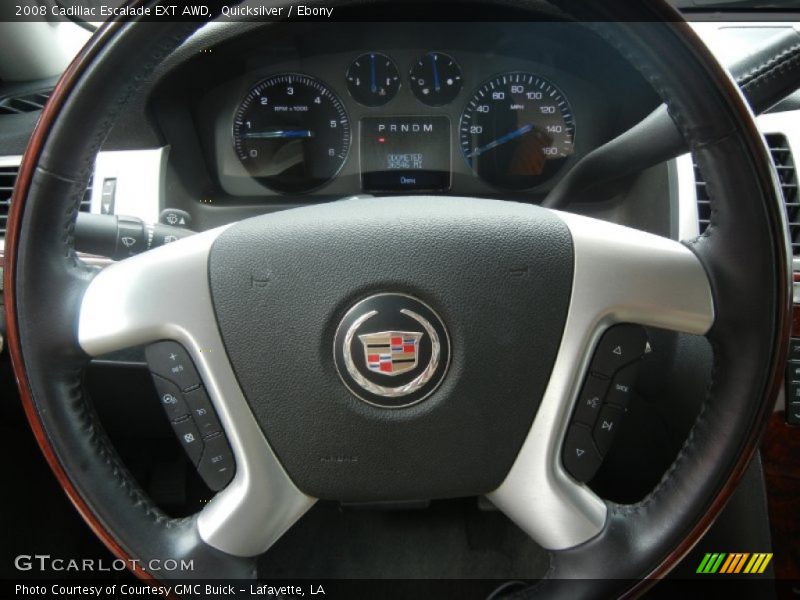 Quicksilver / Ebony 2008 Cadillac Escalade EXT AWD