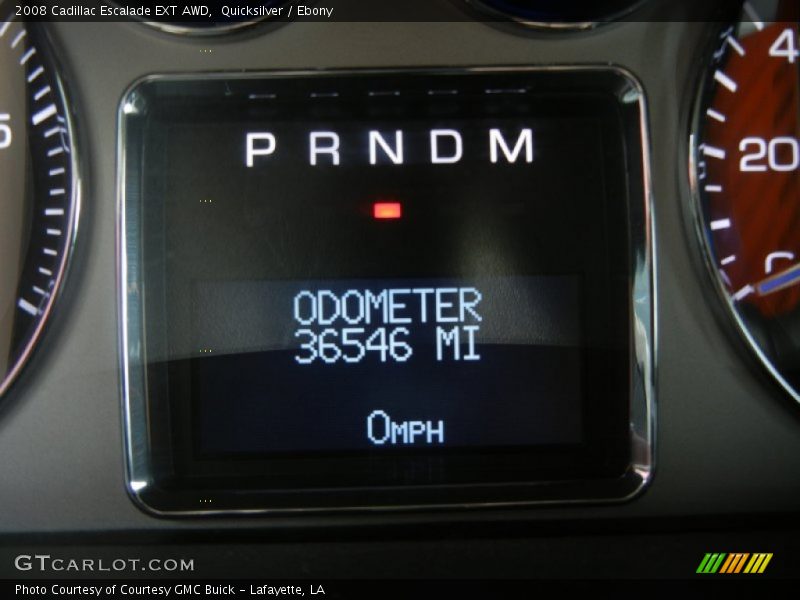 Quicksilver / Ebony 2008 Cadillac Escalade EXT AWD