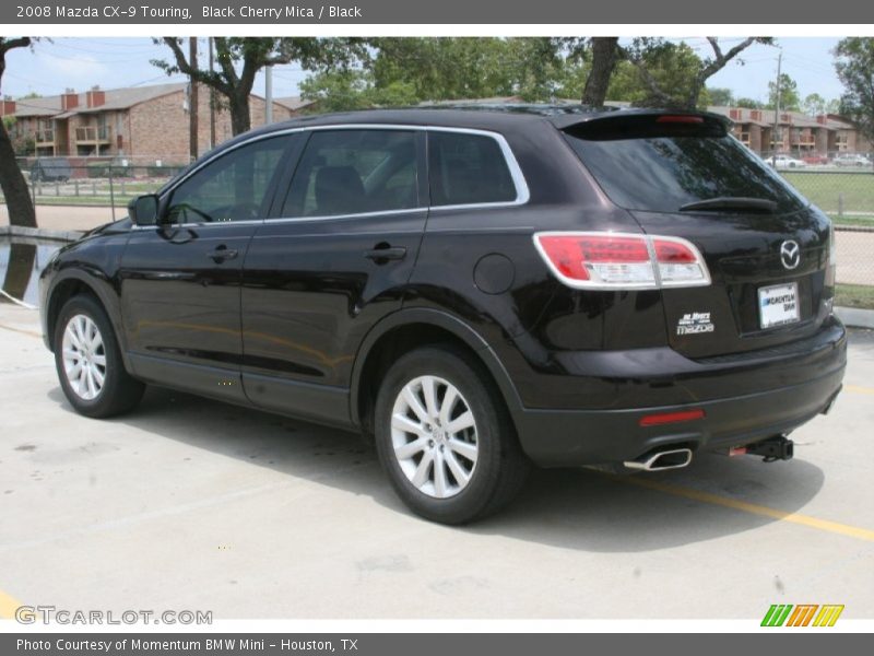 Black Cherry Mica / Black 2008 Mazda CX-9 Touring