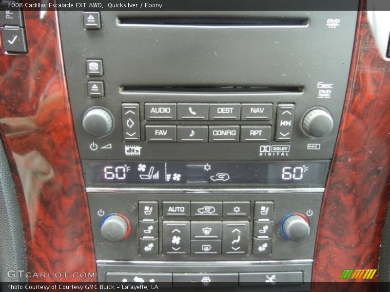 Quicksilver / Ebony 2008 Cadillac Escalade EXT AWD