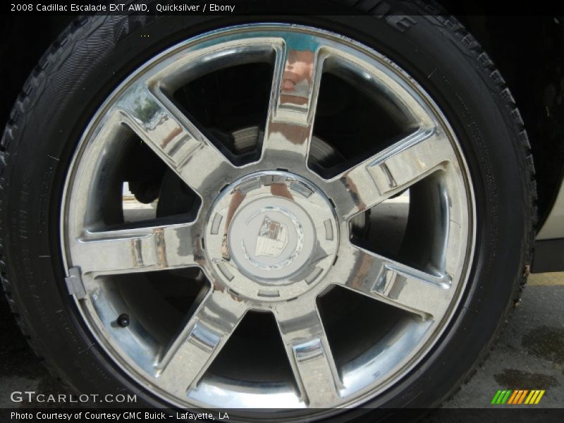 Quicksilver / Ebony 2008 Cadillac Escalade EXT AWD