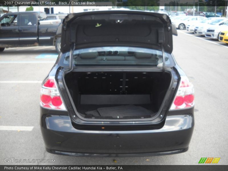 Black / Charcoal Black 2007 Chevrolet Aveo LT Sedan