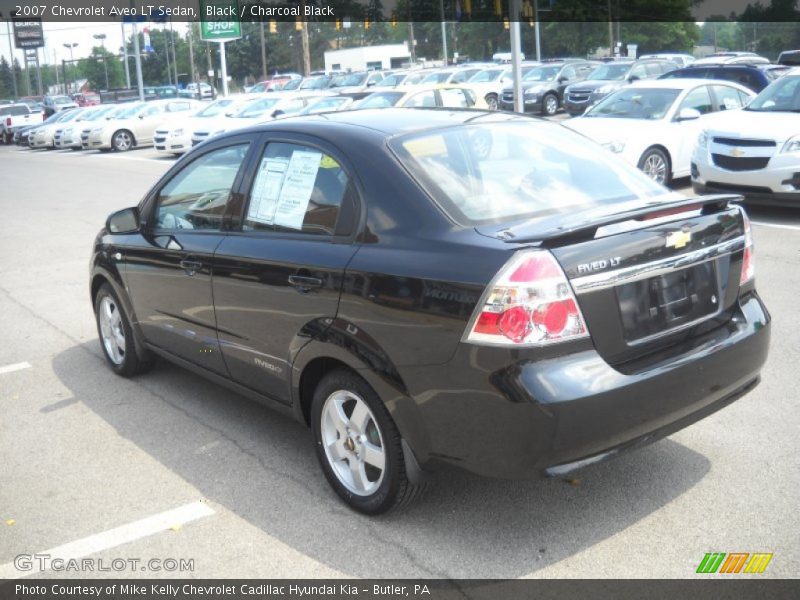 Black / Charcoal Black 2007 Chevrolet Aveo LT Sedan
