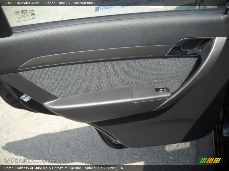 Black / Charcoal Black 2007 Chevrolet Aveo LT Sedan
