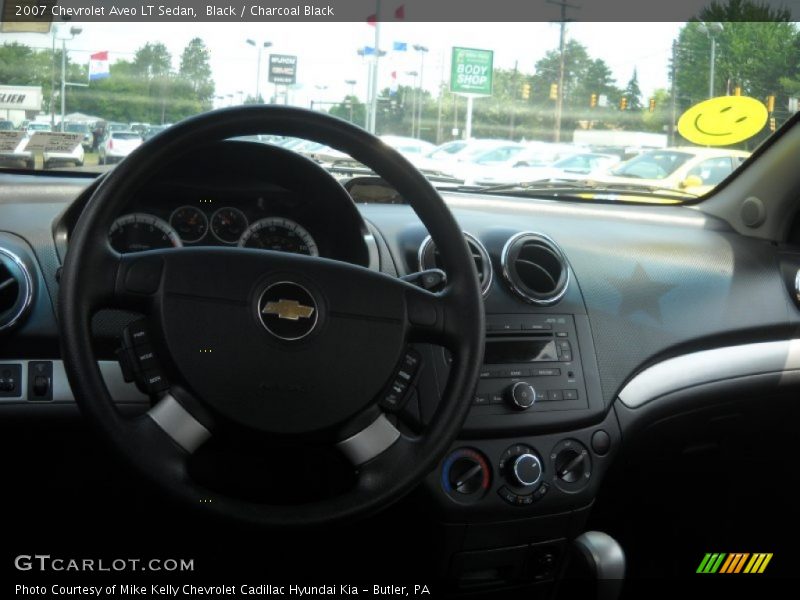 Black / Charcoal Black 2007 Chevrolet Aveo LT Sedan