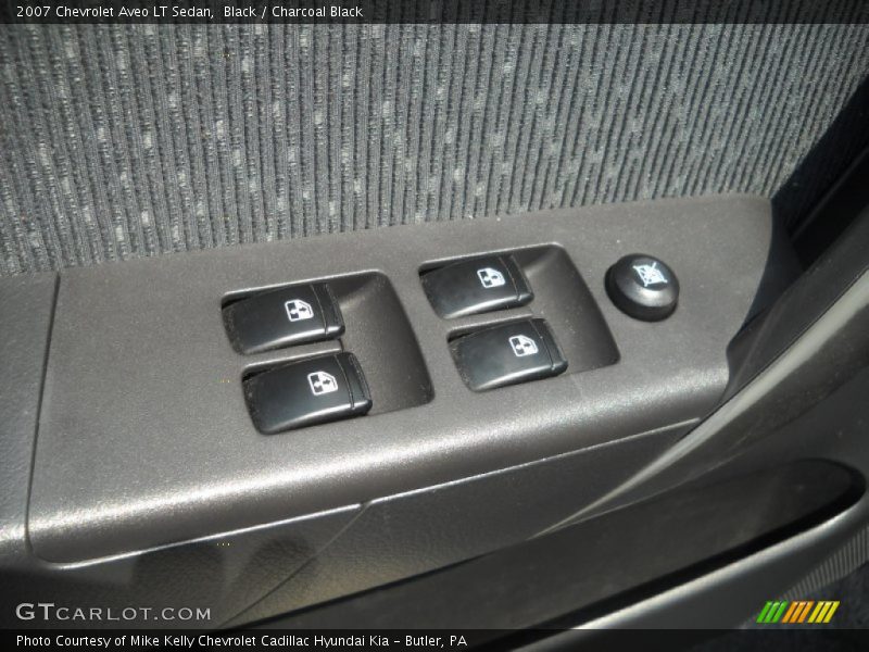 Black / Charcoal Black 2007 Chevrolet Aveo LT Sedan
