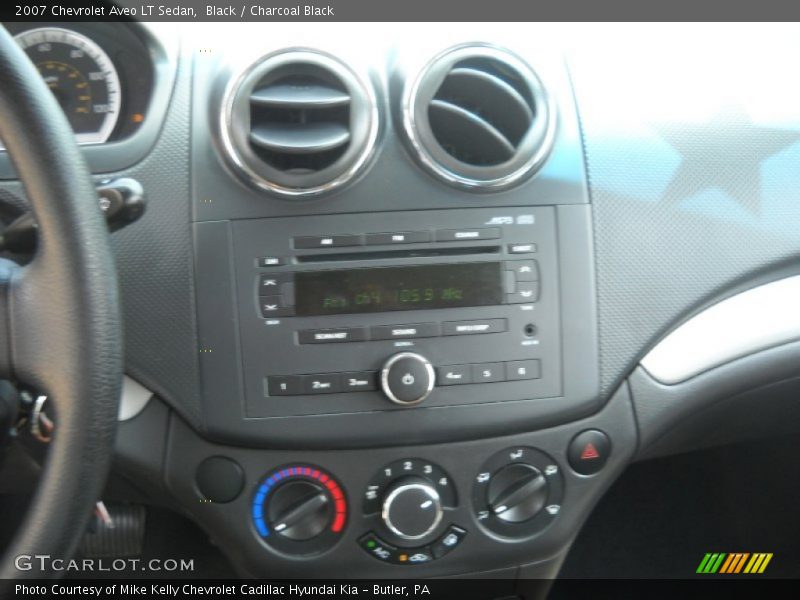 Black / Charcoal Black 2007 Chevrolet Aveo LT Sedan