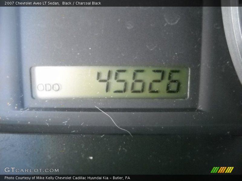 Black / Charcoal Black 2007 Chevrolet Aveo LT Sedan