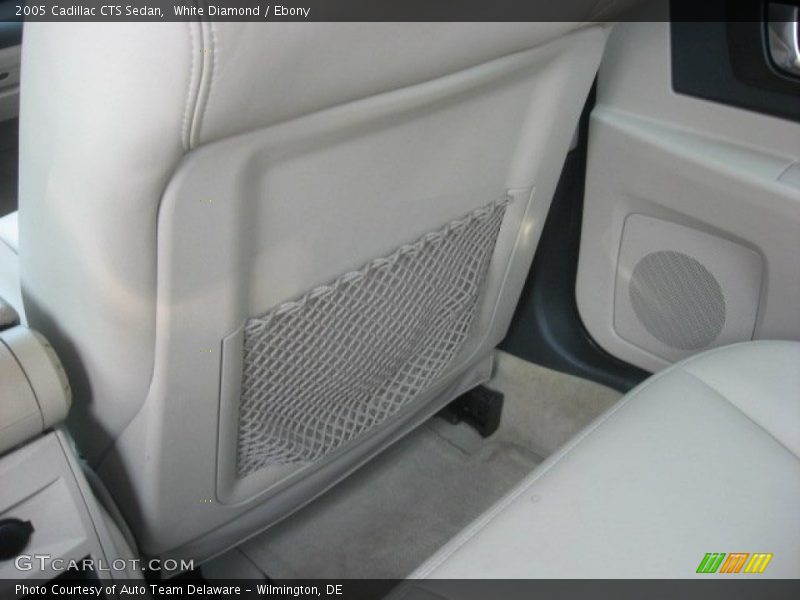 White Diamond / Ebony 2005 Cadillac CTS Sedan