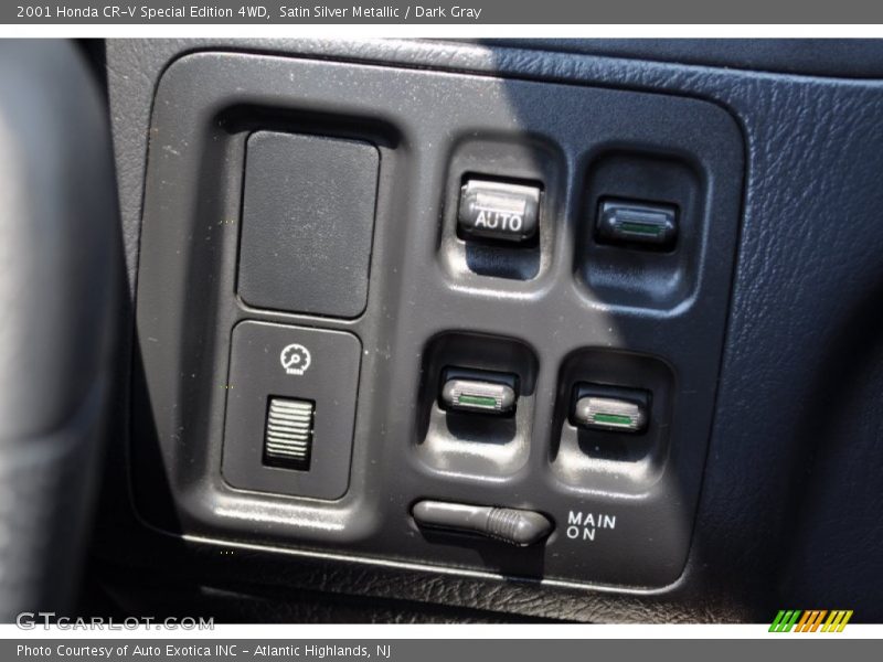 Controls of 2001 CR-V Special Edition 4WD