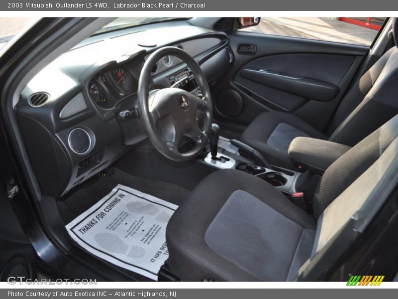  2003 Outlander LS 4WD Charcoal Interior