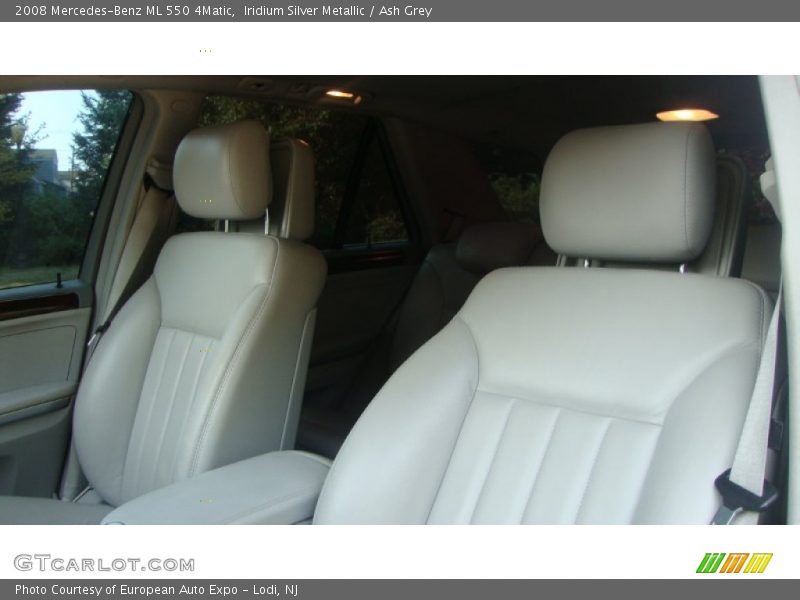 Iridium Silver Metallic / Ash Grey 2008 Mercedes-Benz ML 550 4Matic
