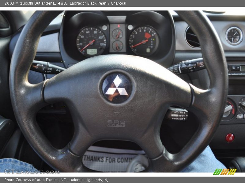 Labrador Black Pearl / Charcoal 2003 Mitsubishi Outlander LS 4WD