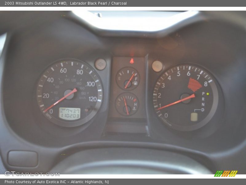 Labrador Black Pearl / Charcoal 2003 Mitsubishi Outlander LS 4WD