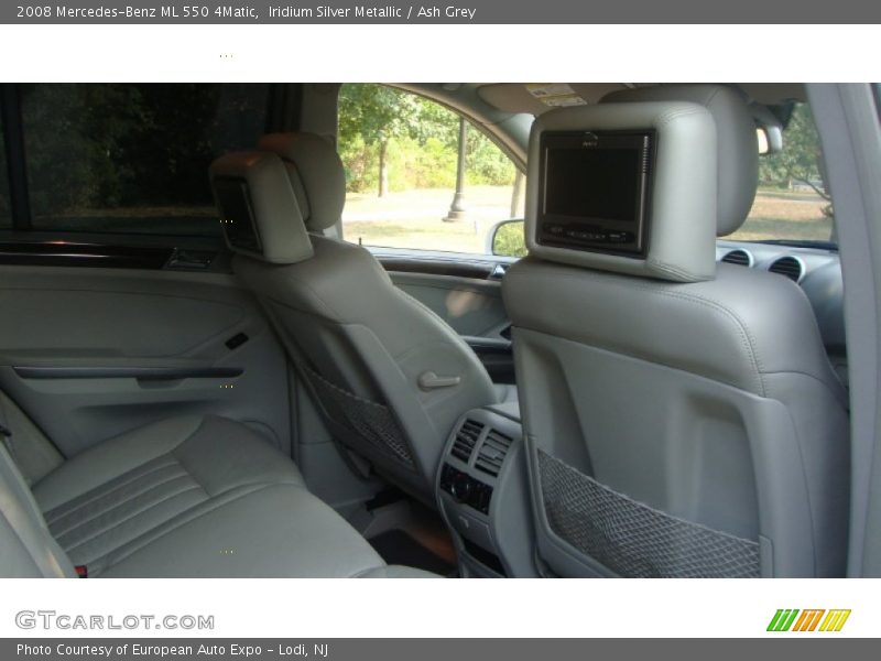 Iridium Silver Metallic / Ash Grey 2008 Mercedes-Benz ML 550 4Matic