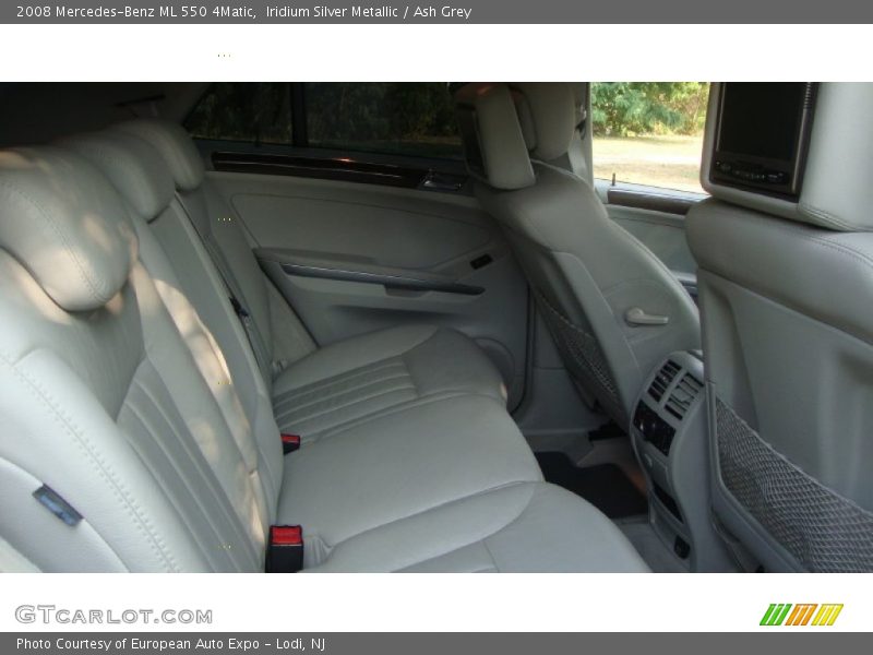 Iridium Silver Metallic / Ash Grey 2008 Mercedes-Benz ML 550 4Matic