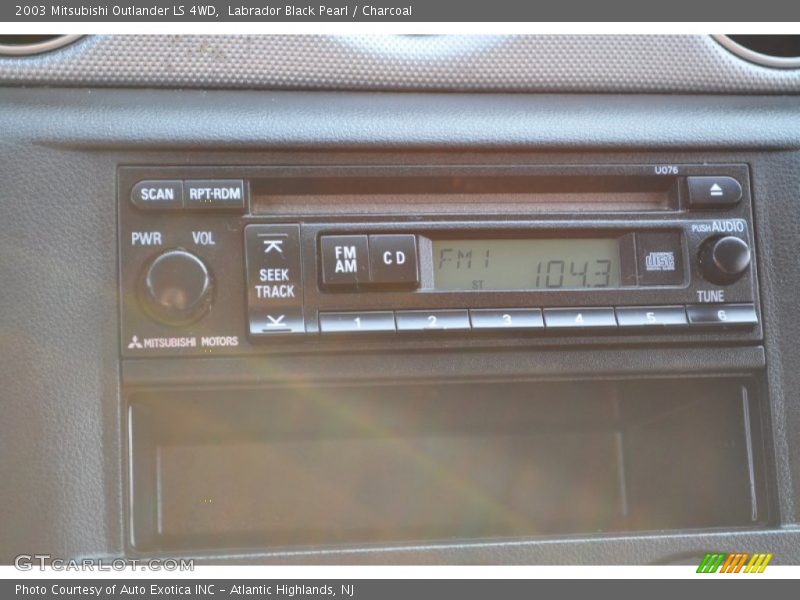 Labrador Black Pearl / Charcoal 2003 Mitsubishi Outlander LS 4WD