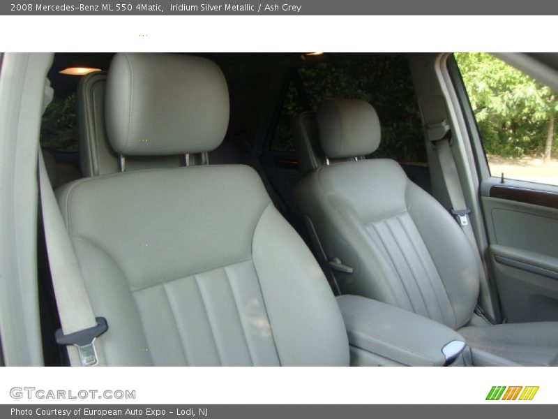 Iridium Silver Metallic / Ash Grey 2008 Mercedes-Benz ML 550 4Matic