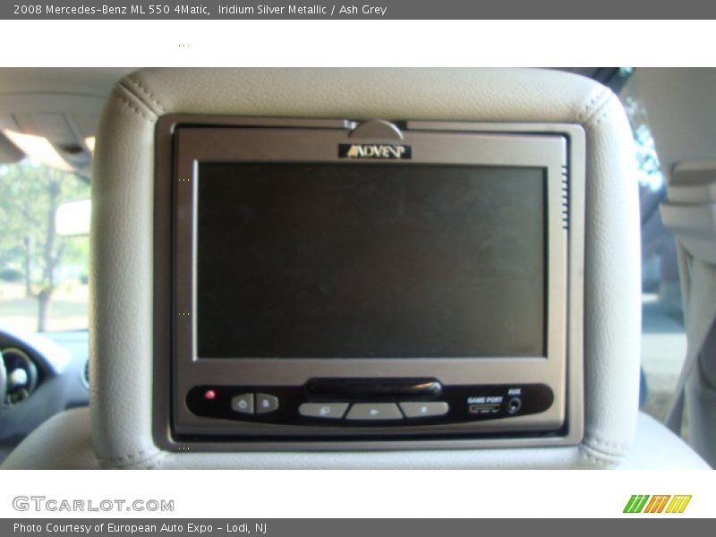 Iridium Silver Metallic / Ash Grey 2008 Mercedes-Benz ML 550 4Matic