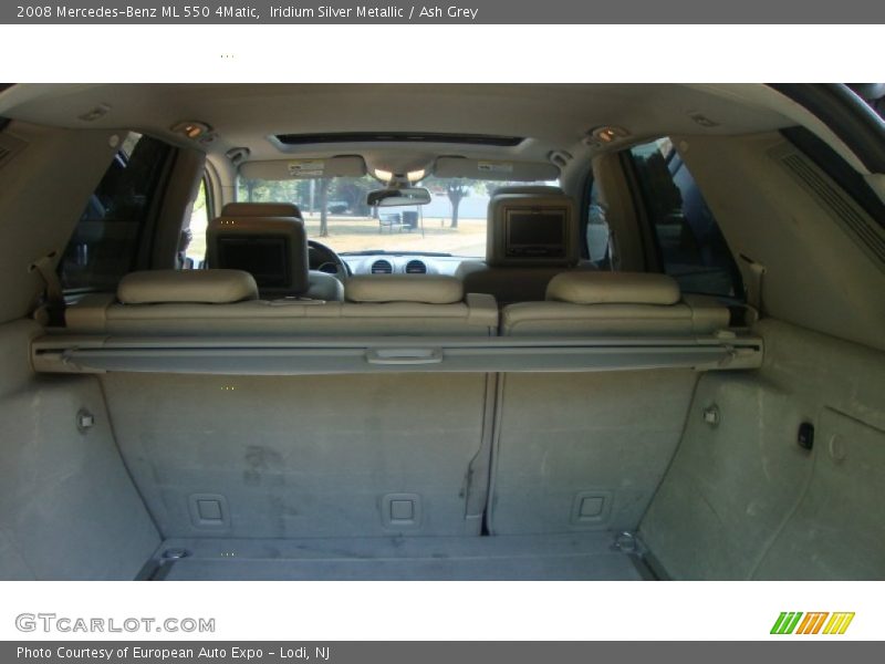 Iridium Silver Metallic / Ash Grey 2008 Mercedes-Benz ML 550 4Matic