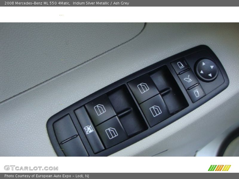 Iridium Silver Metallic / Ash Grey 2008 Mercedes-Benz ML 550 4Matic
