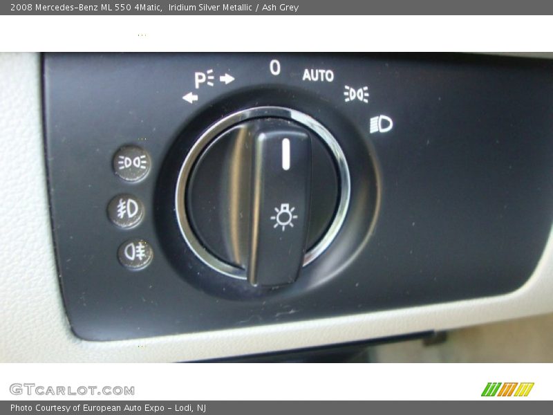 Controls of 2008 ML 550 4Matic