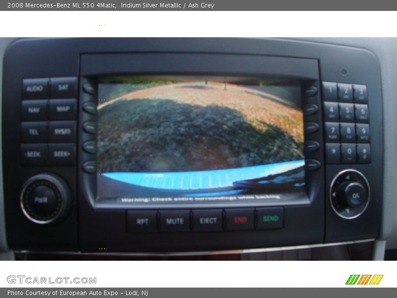 Iridium Silver Metallic / Ash Grey 2008 Mercedes-Benz ML 550 4Matic