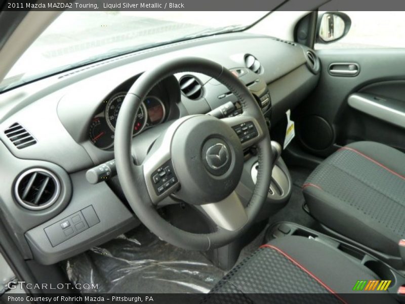 Black Interior - 2011 MAZDA2 Touring 