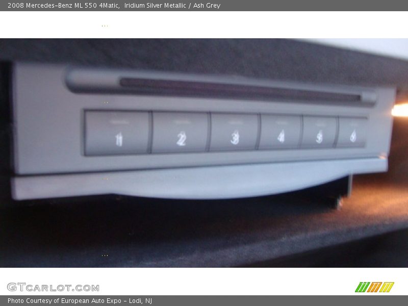 Iridium Silver Metallic / Ash Grey 2008 Mercedes-Benz ML 550 4Matic
