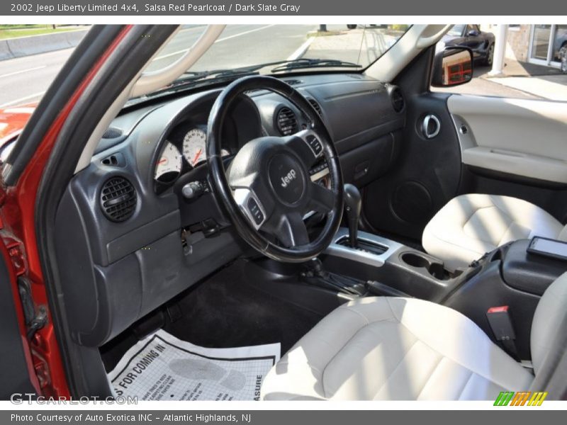 Salsa Red Pearlcoat / Dark Slate Gray 2002 Jeep Liberty Limited 4x4