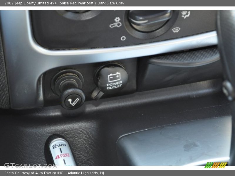 Salsa Red Pearlcoat / Dark Slate Gray 2002 Jeep Liberty Limited 4x4