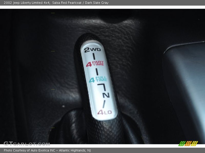 Salsa Red Pearlcoat / Dark Slate Gray 2002 Jeep Liberty Limited 4x4