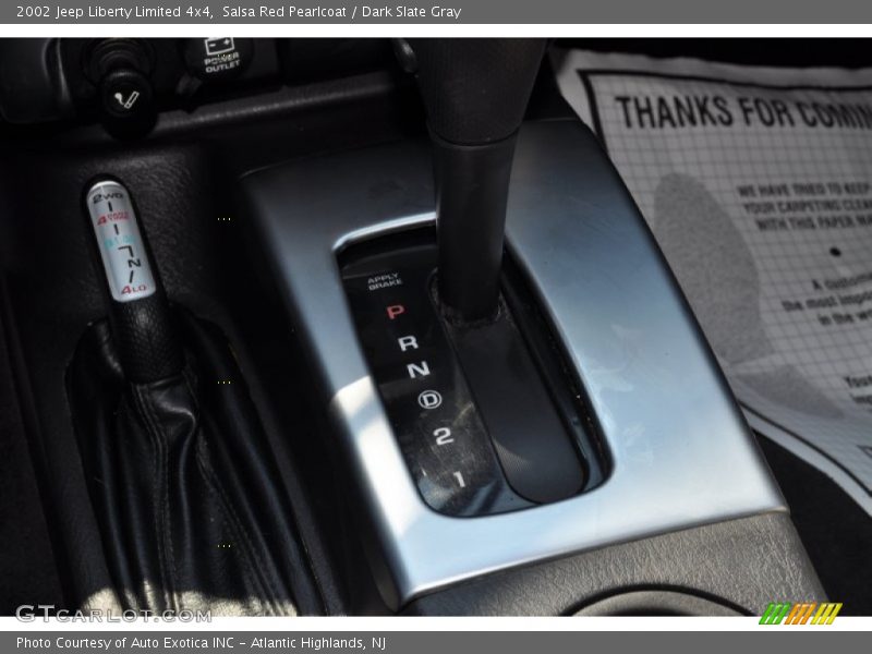 Salsa Red Pearlcoat / Dark Slate Gray 2002 Jeep Liberty Limited 4x4