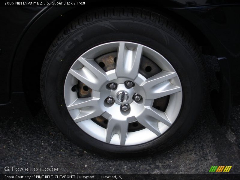 Super Black / Frost 2006 Nissan Altima 2.5 S