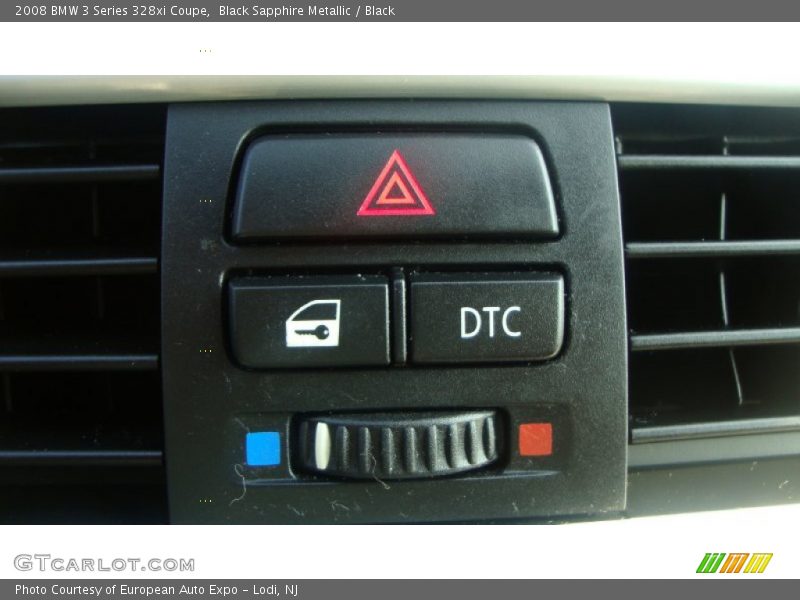 Black Sapphire Metallic / Black 2008 BMW 3 Series 328xi Coupe