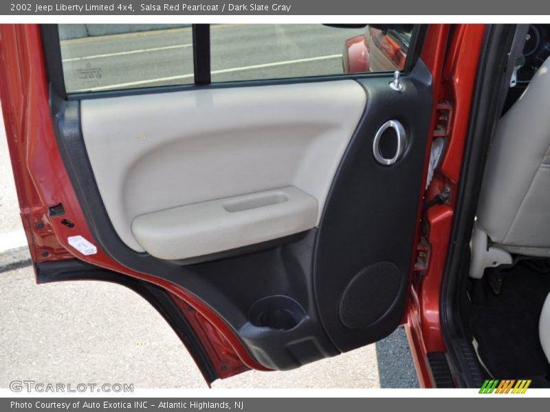 Salsa Red Pearlcoat / Dark Slate Gray 2002 Jeep Liberty Limited 4x4